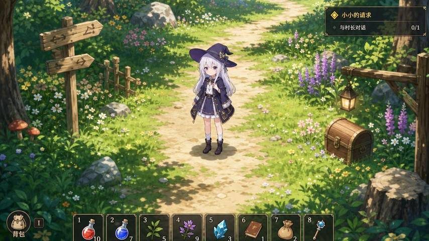 魔女秘药 路线攻略 实机截图 2