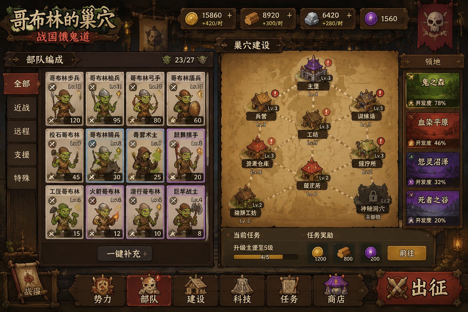 哥布林的巢穴 战国饿鬼道 攻略要点 专题图 4